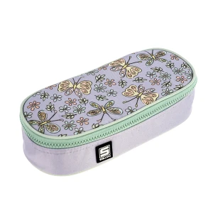 Piórnik szkolny Kolorowe Motyle Shellbag