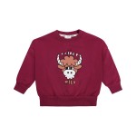 Bluza bawełniana Byk czerwona Dear Sophie