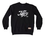 Bluza bawełniana Just Magic czarna Tuss