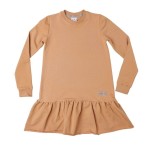 Sukienka bawełniana Frilly toffi Tuss