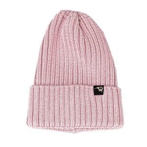 Czapka merino różowa Mulesing Free Mullido
