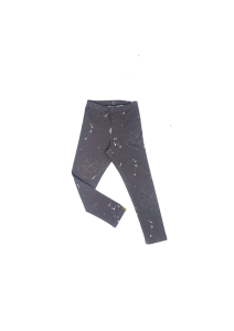 Leginsy bawełniane grafitowe konstelacja Piudime