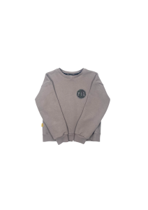 Bluza bawełniana ocieplana cappucino Piudime