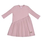 Sukienka cross bawełniana różowe Tuss