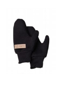 Rękawiczki bawełniane z jednym palcem czarne Tuss