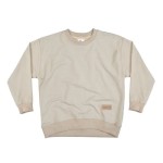 Bluza oversize bawełniana beżowa Tuss