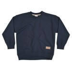 Bluza oversize bawełniana granantowa Tuss