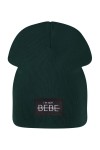 Czapka beanie prążek ciemnozielona I'm not bebe