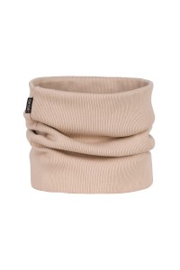 Komin prążek bawełniany beżowy I'm not bebe