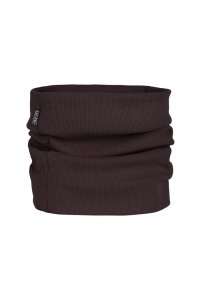 Komin prążek bawełniany brązowy I'm not bebe