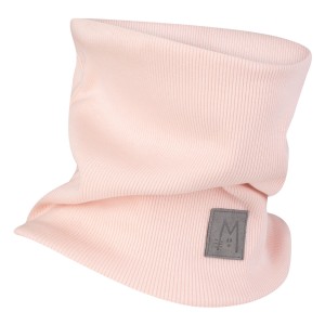 Komin bawełniany prążek jasnoróżowy Misgatos