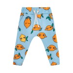 Spodnie bawełniane cytrynka niebieska Dear Sophie