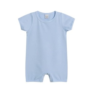 Rampers z krótkim rękawem bawełniany niebieski Nimbou